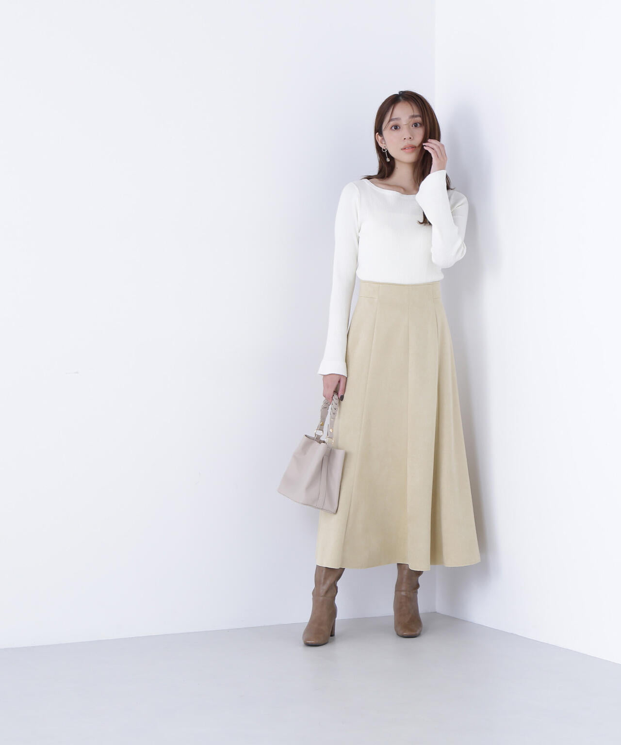 ミニシャギートリムニット