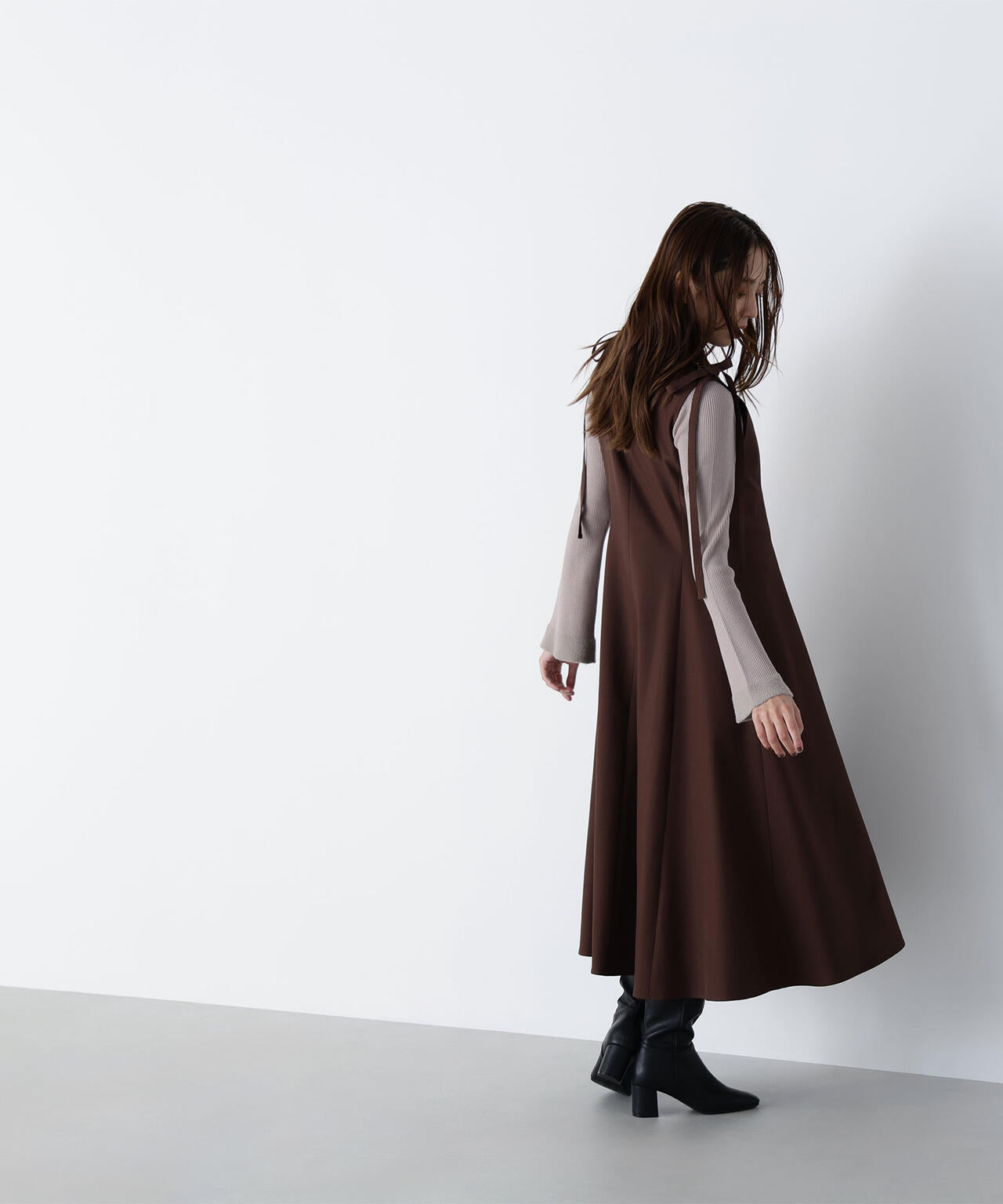 ミニシャギートリムニット