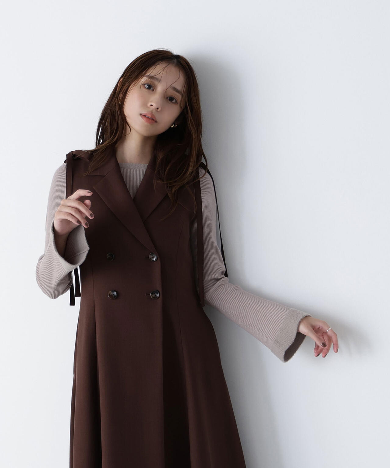 ミニシャギートリムニット