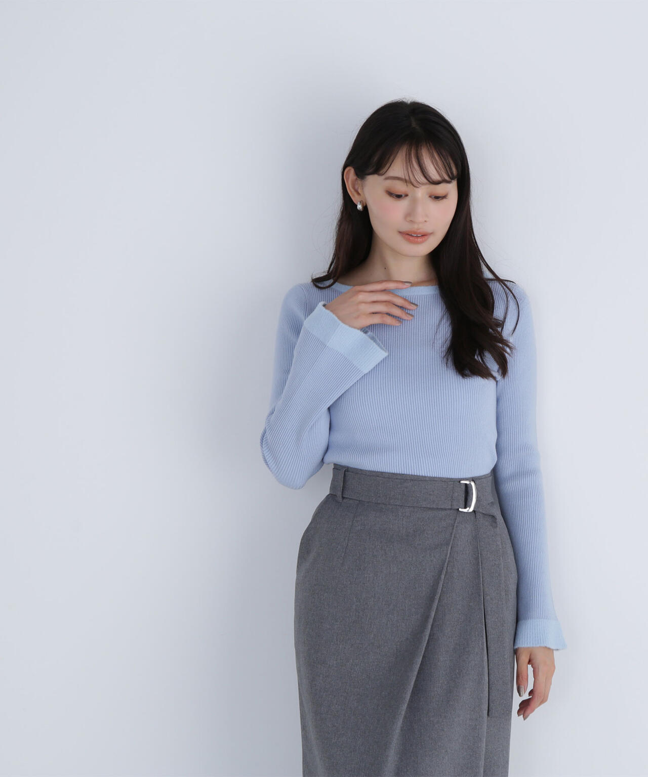 ミニシャギートリムニット