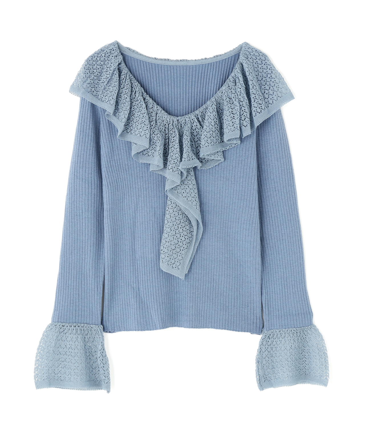 レーストリムリブニット