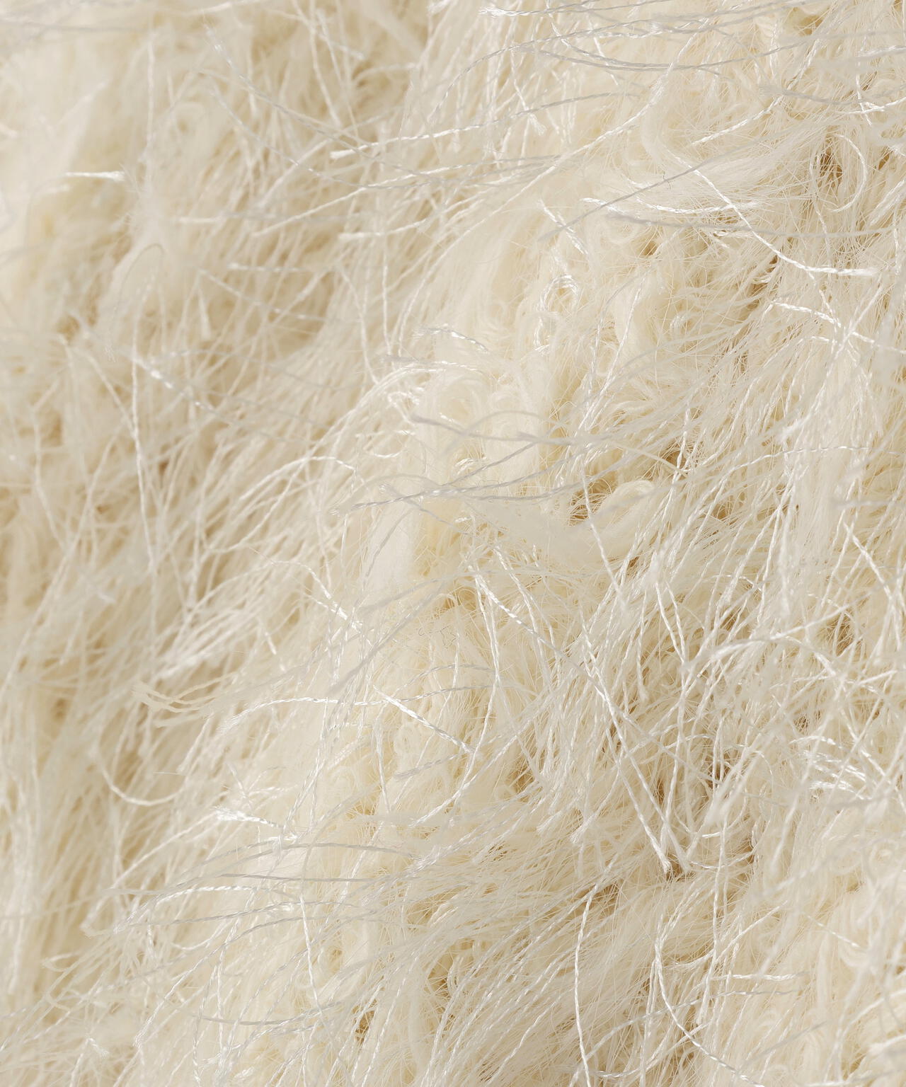 【BLANC】ミックスシャギーニット