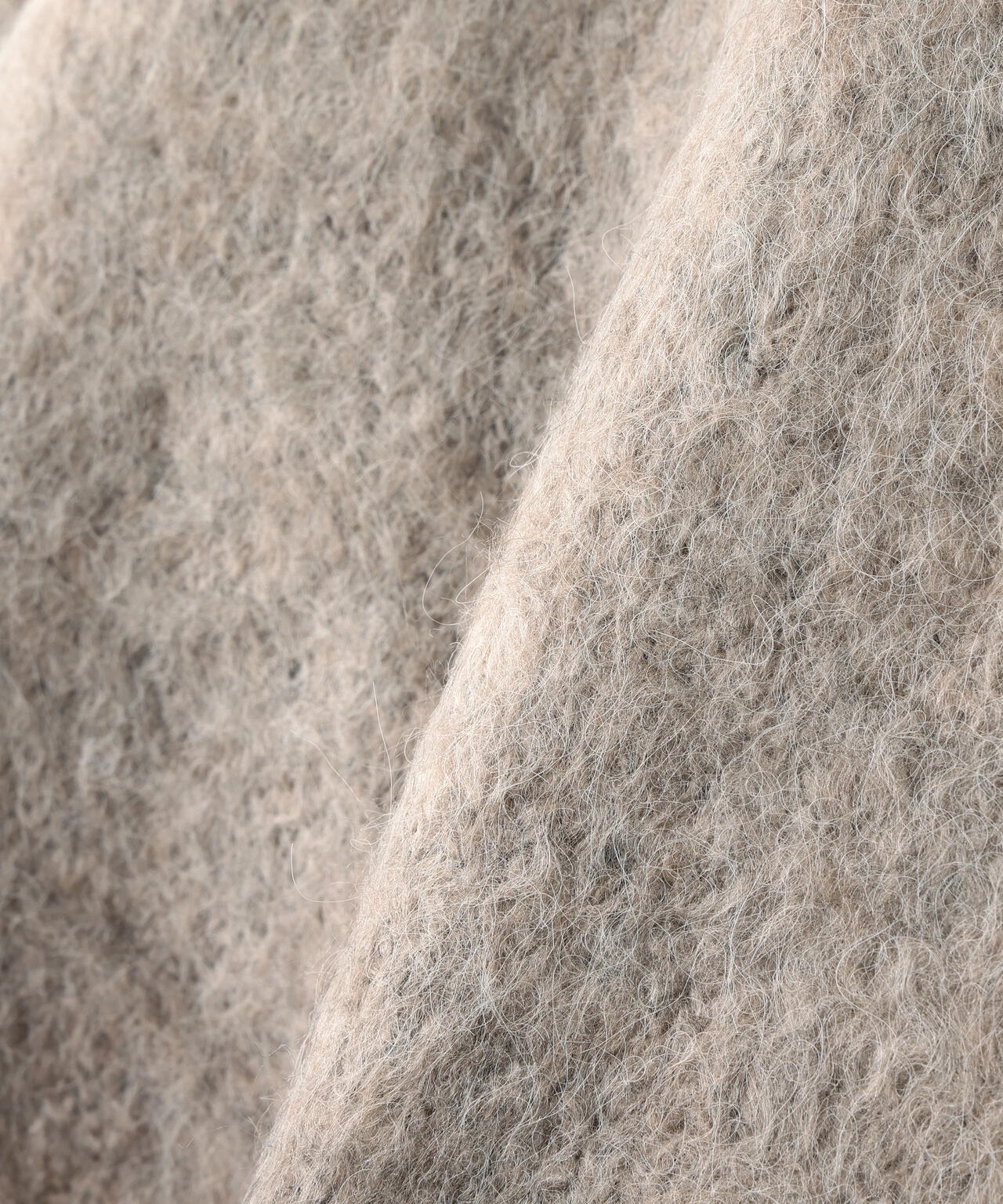 2wayヘアリーカーディガン