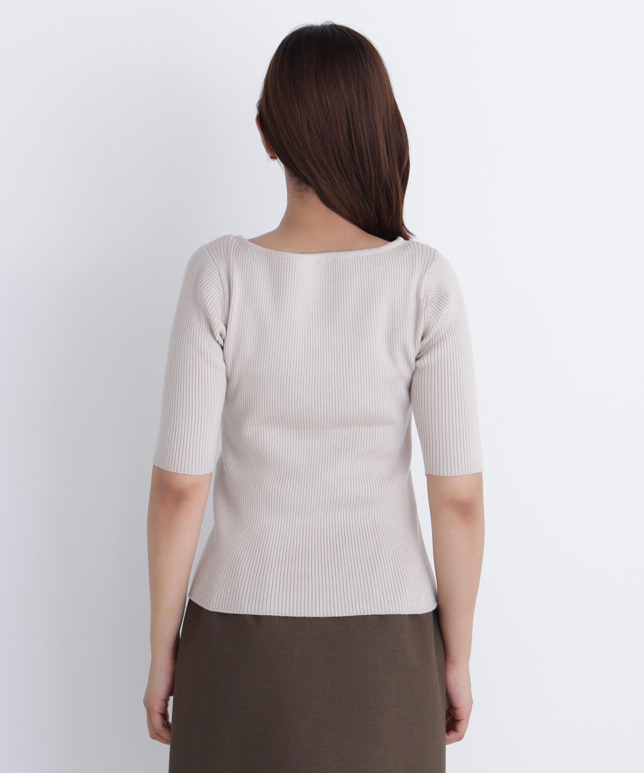 【sweet掲載】【ちょうど、いい服】“ふわ&リブ”アンサンブルニット