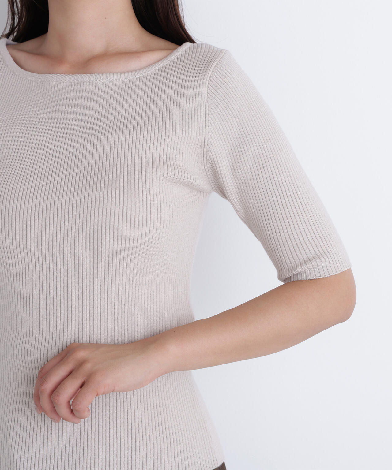 【sweet掲載】【ちょうど、いい服】“ふわ&リブ”アンサンブルニット