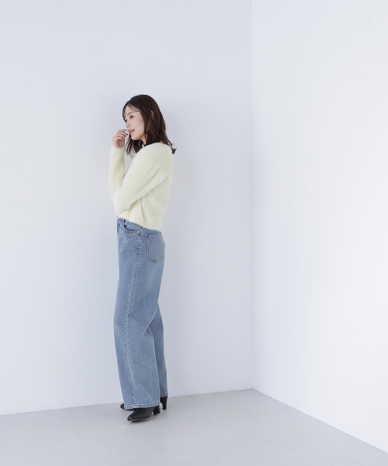 【sweet掲載】【ちょうど、いい服】“ふわ&リブ”アンサンブルニット