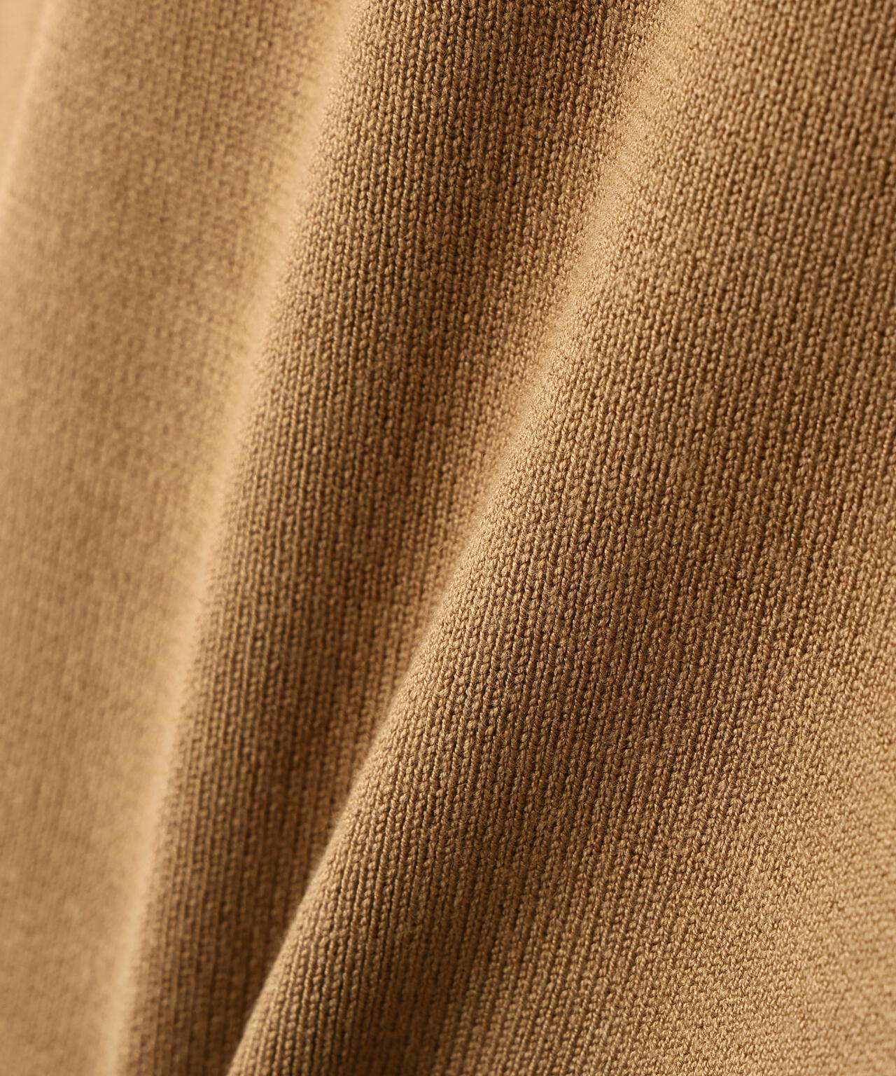 襟付きメタルボタンニットジャケット