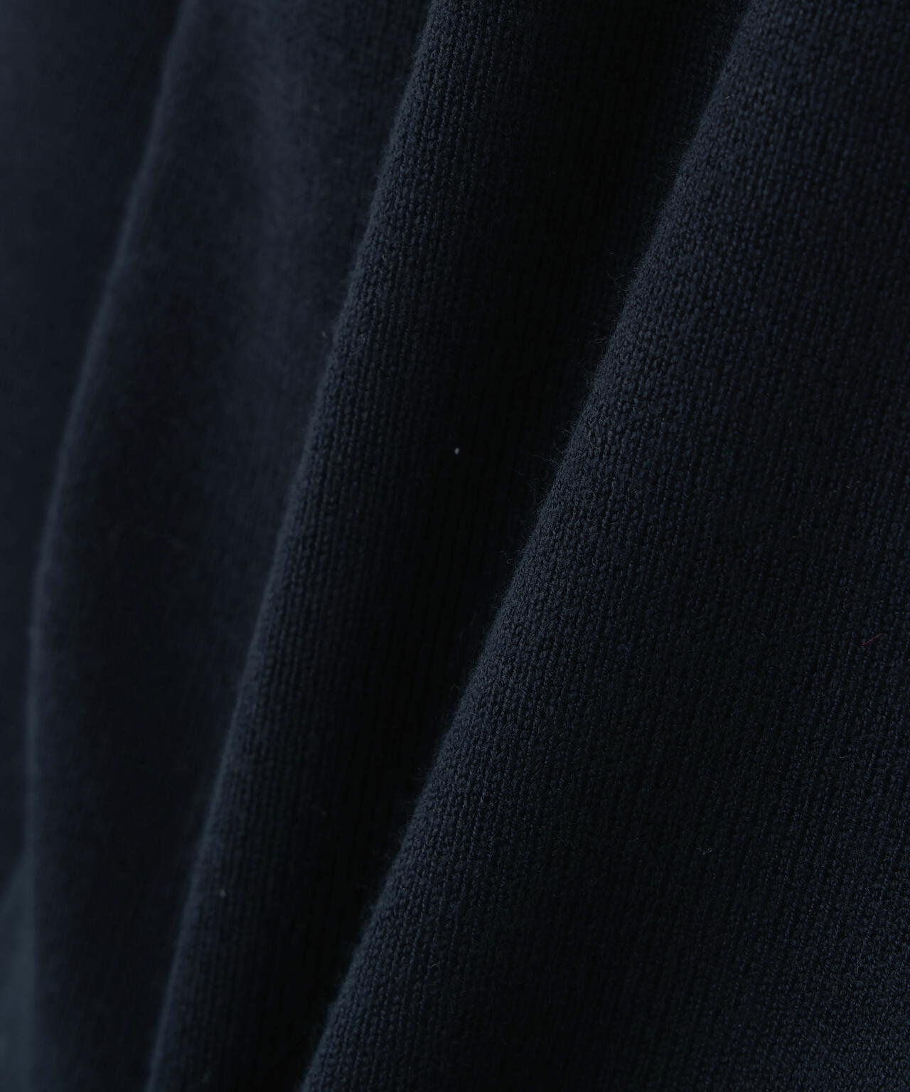 襟付きメタルボタンニットジャケット