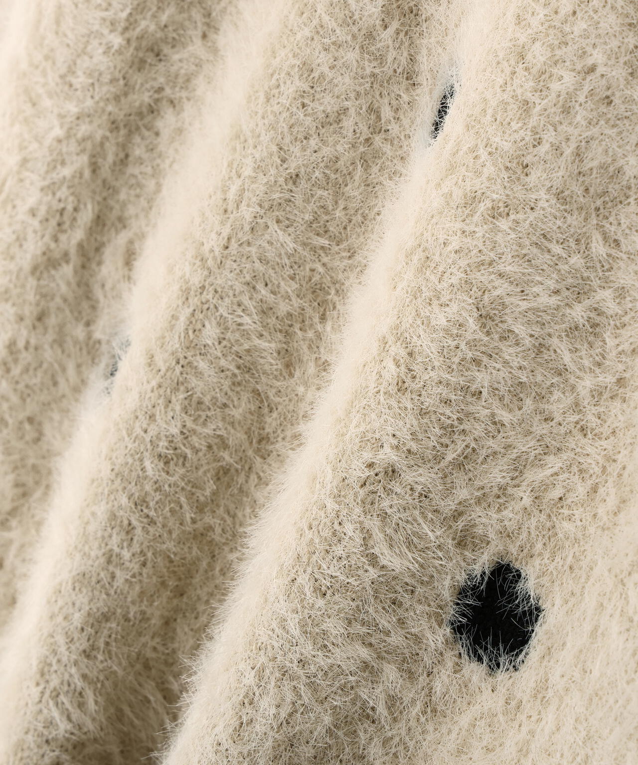 ドットシャギーカーディガン