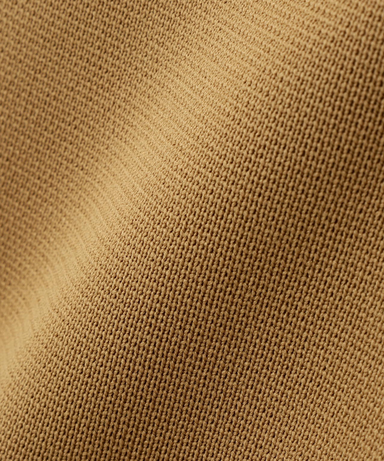 エンブレムボタンニットジャケット半袖