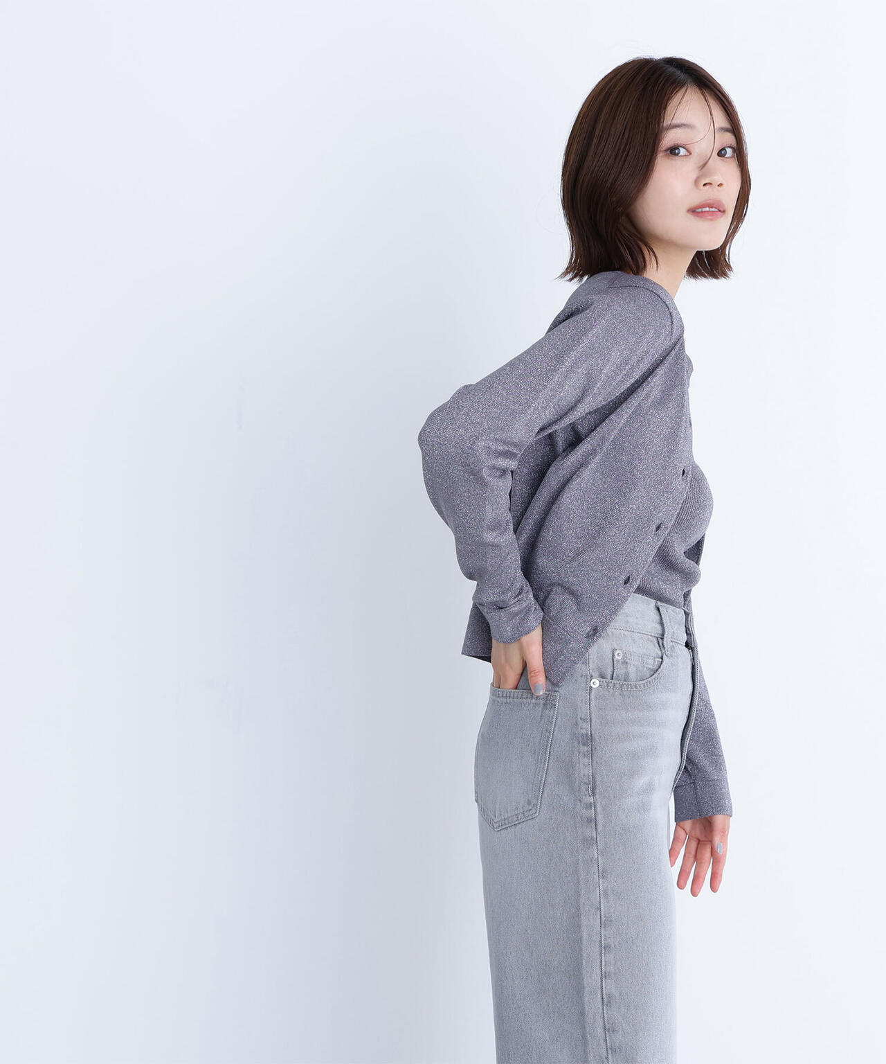 ベーシッククルーネックアンサンブル