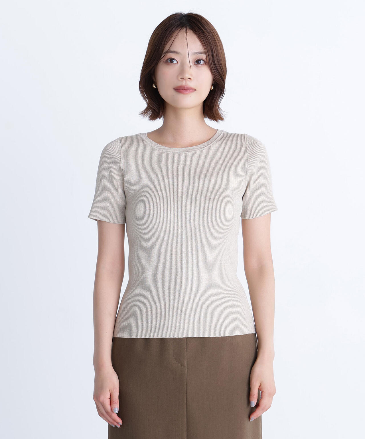 ベーシッククルーネックアンサンブル