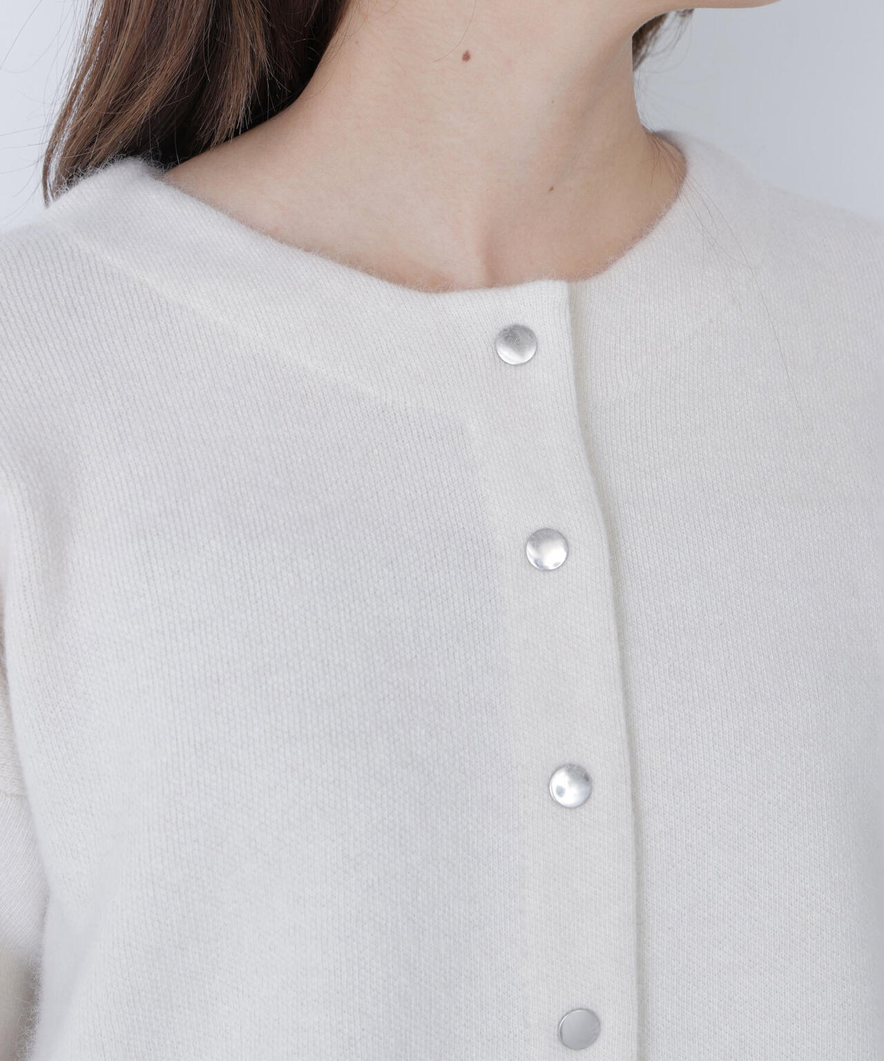 FOX接結ニットジャケット