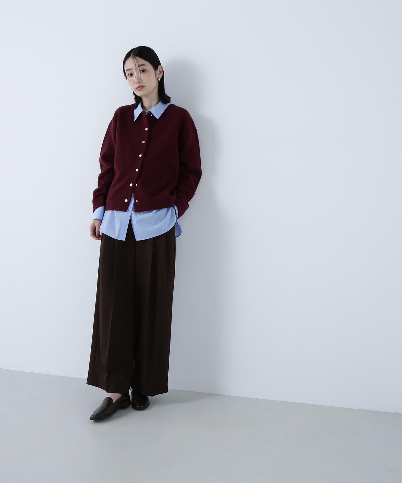 FOX接結ニットジャケット