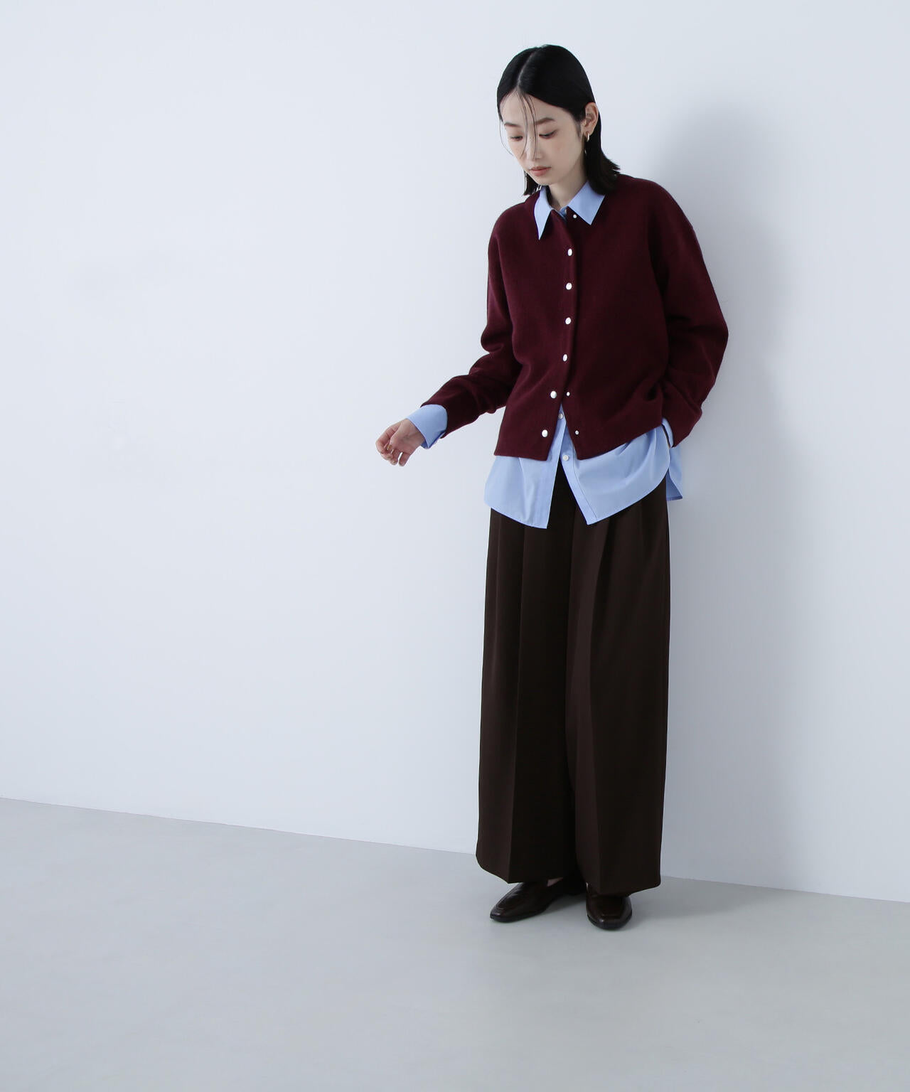 FOX接結ニットジャケット