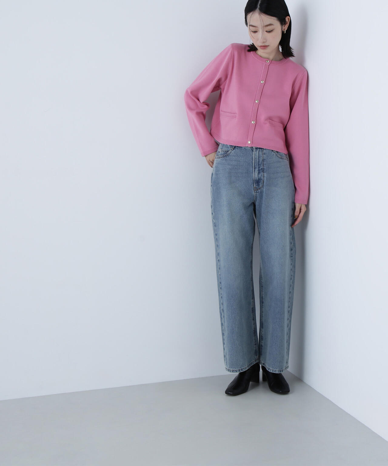 シルクブレンドカーディガン