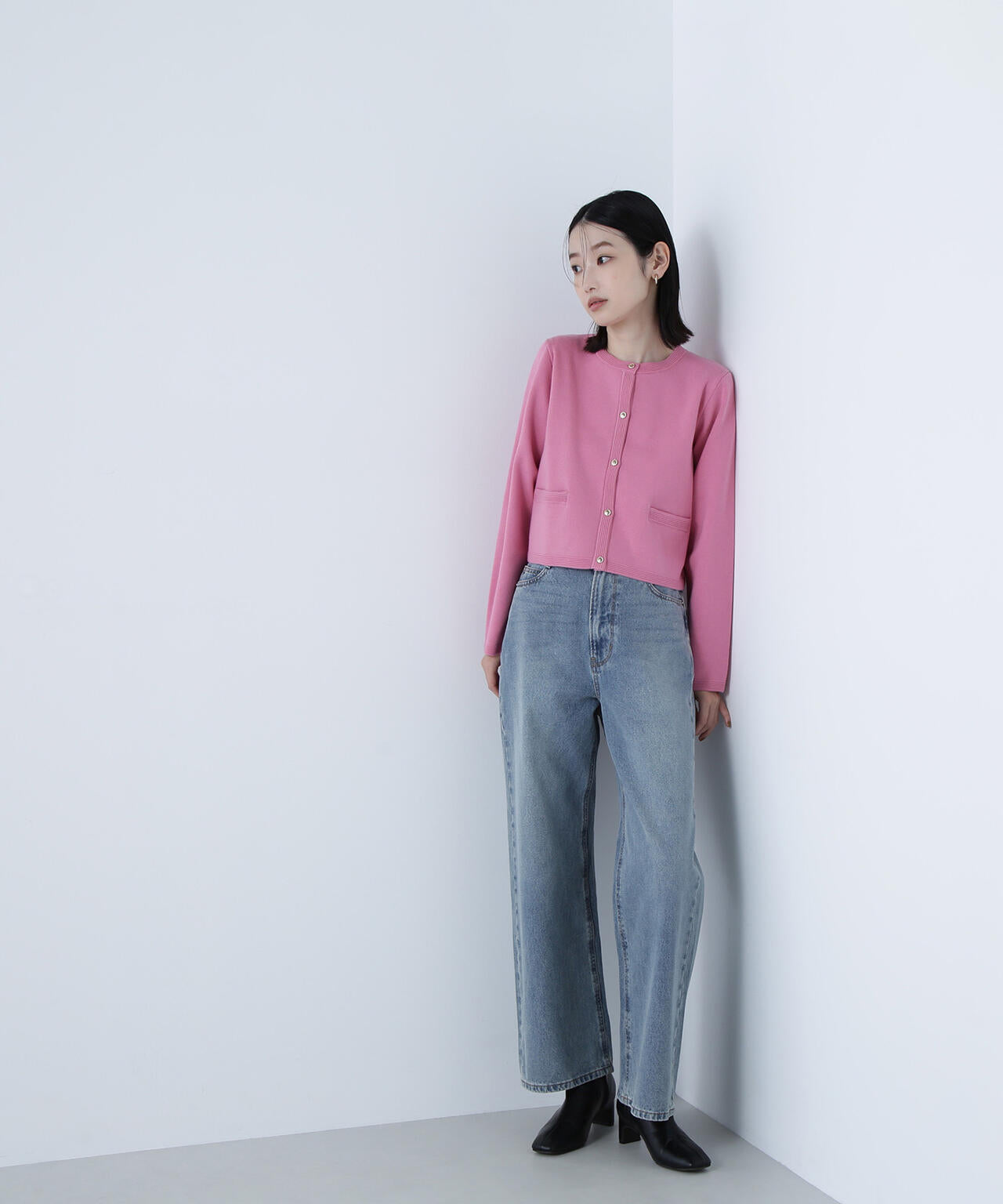 シルクブレンドカーディガン