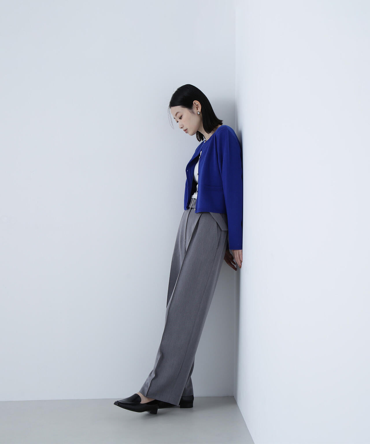 シルクブレンドカーディガン