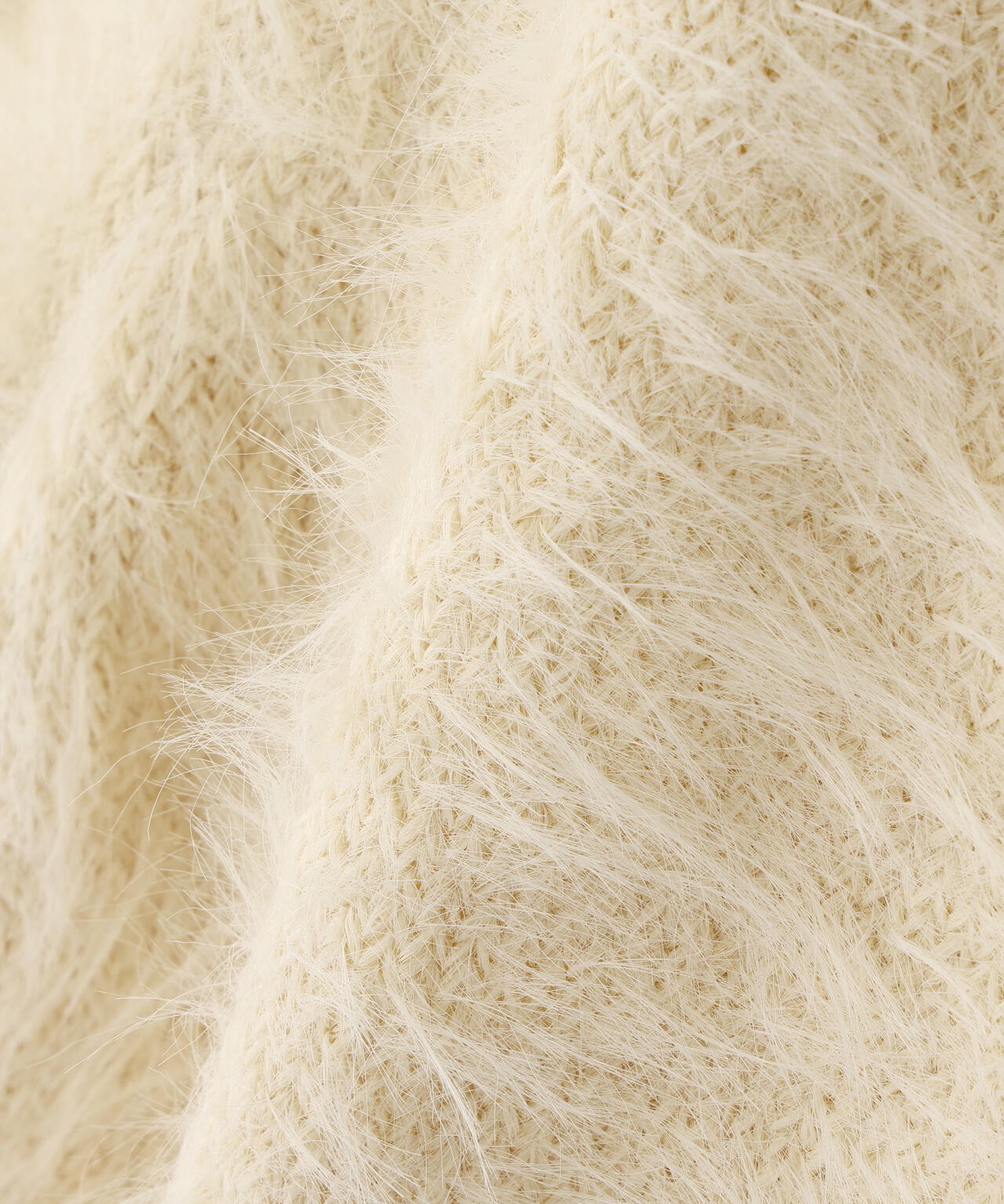 ハーフスリーブシャギーアンサンブル