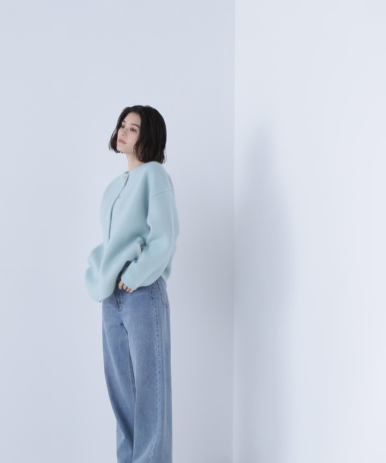 FOX接結コーディガン