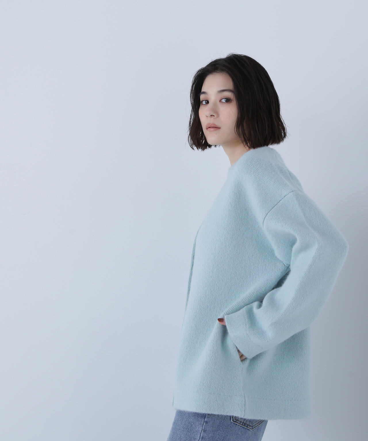 FOX接結コーディガン