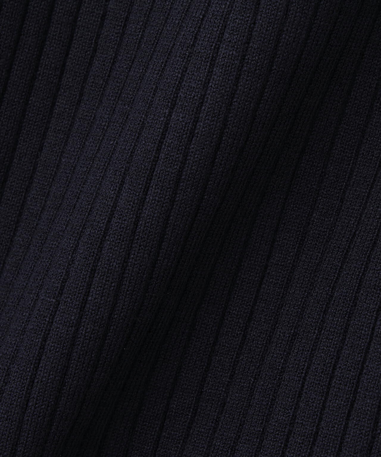 ゴールドボタンリブカーディガン