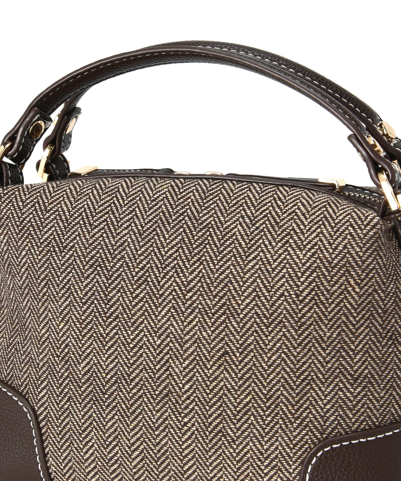 【Oggi掲載】ツイードキューブボストンバッグ