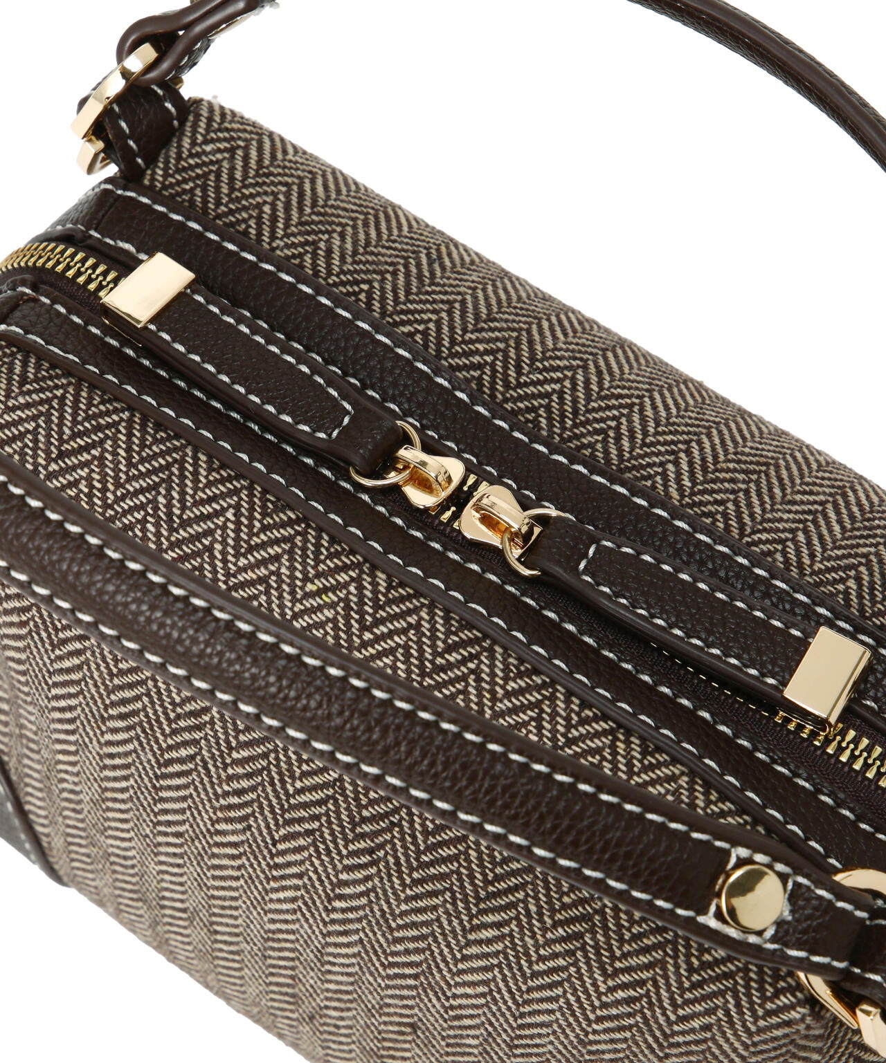 【Oggi掲載】ツイードキューブボストンバッグ