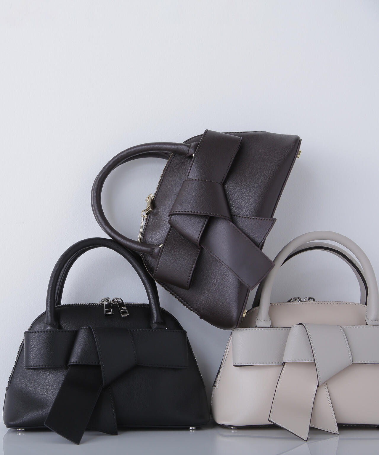 ボウリボンミニボストンバッグ