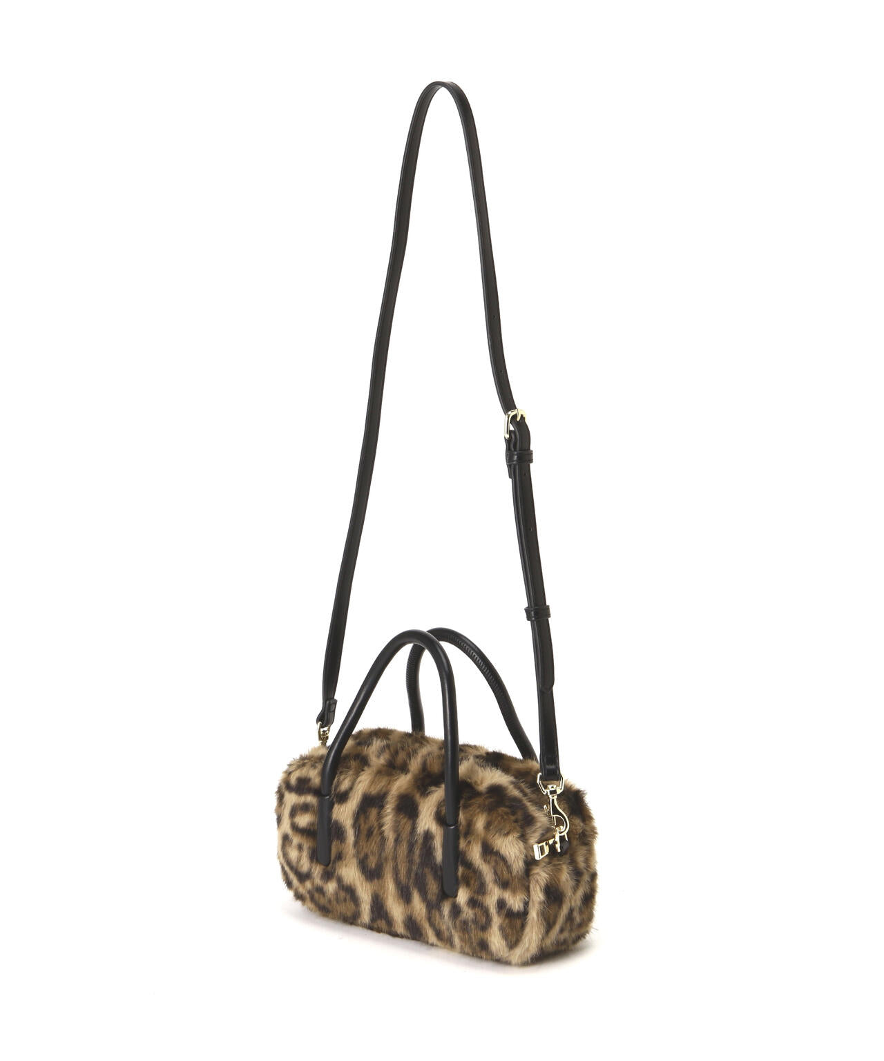 ソリッドファーミニボストンバッグ