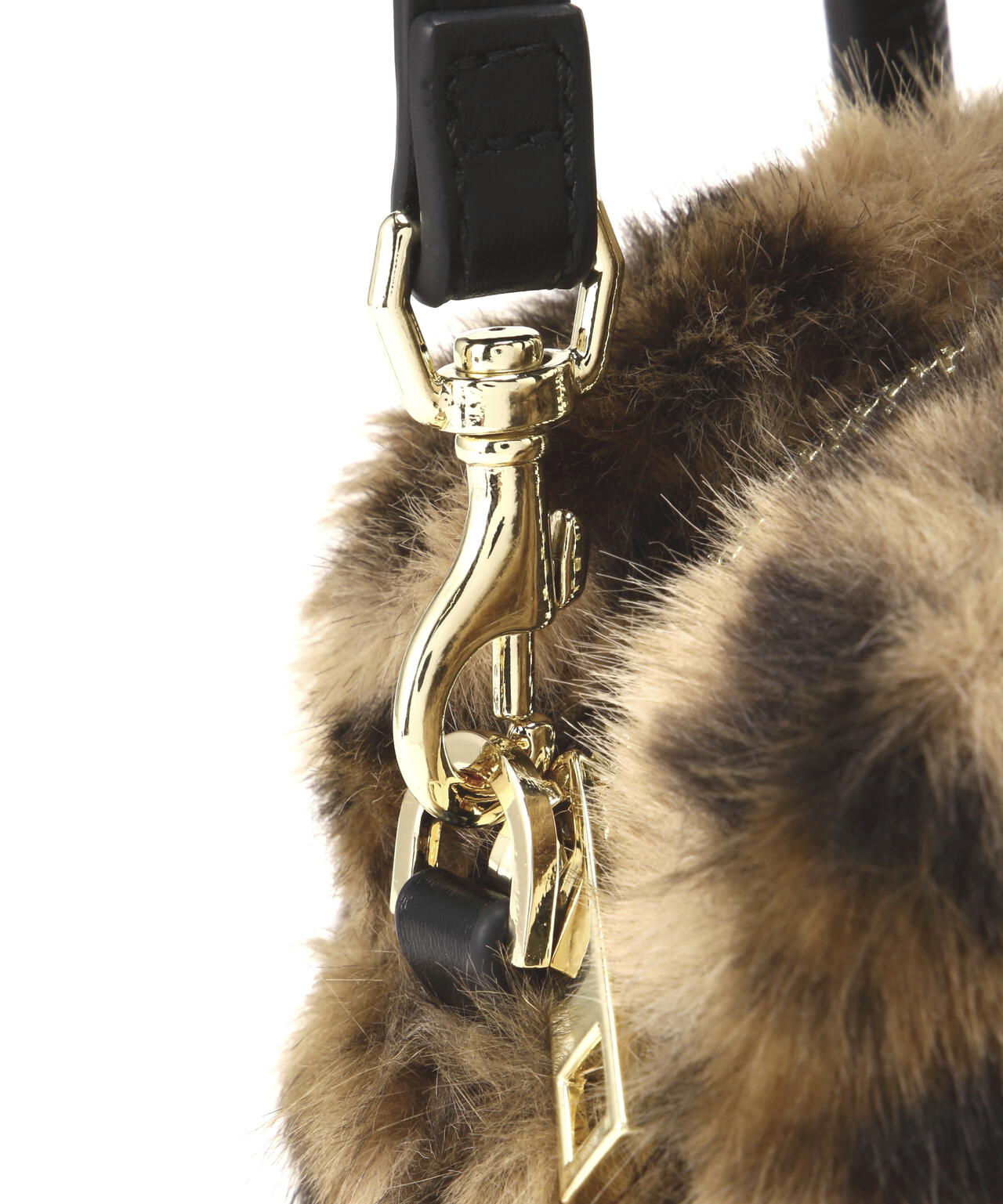 ソリッドファーミニボストンバッグ