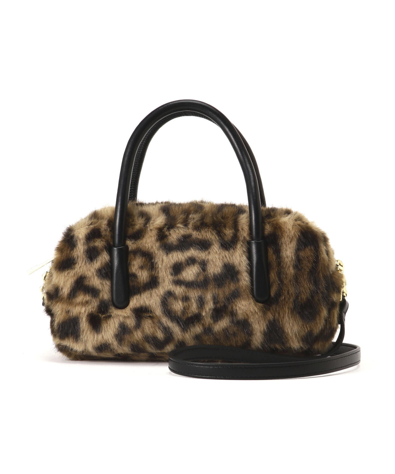 ソリッドファーミニボストンバッグ