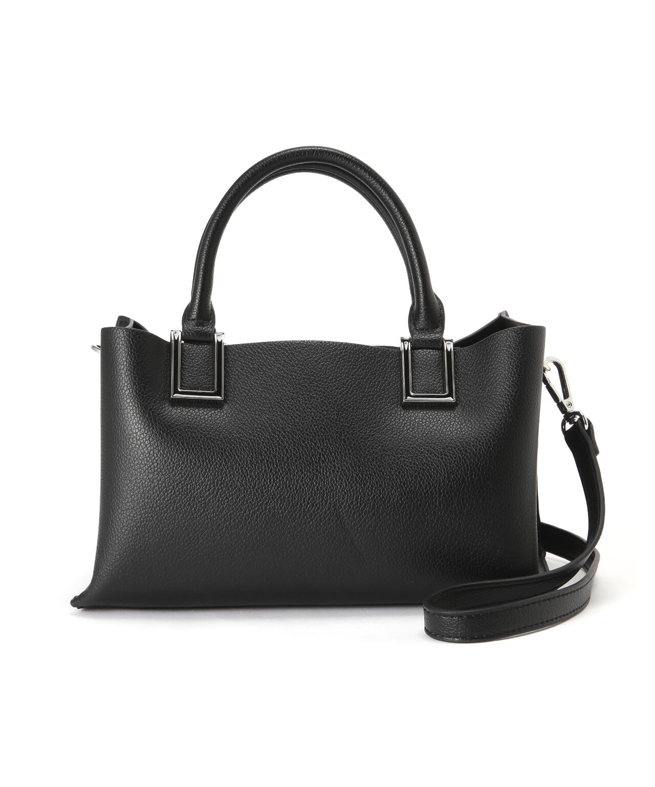 スクエアメタルトートバッグ