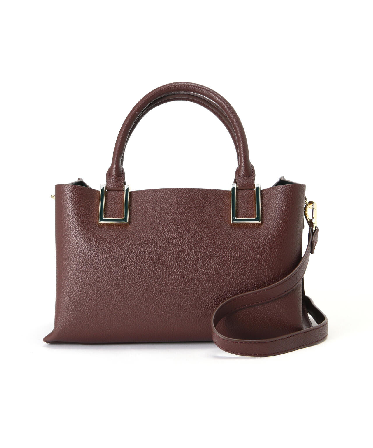 スクエアメタルトートバッグ