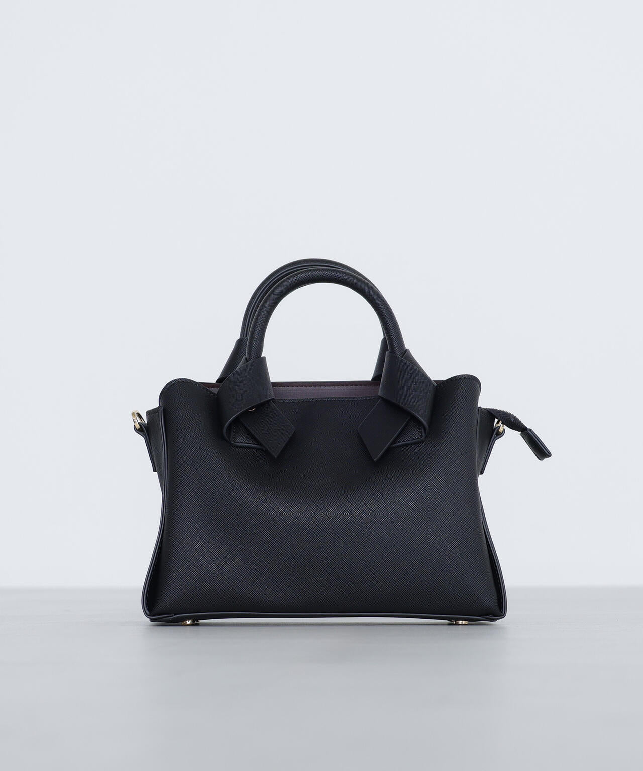 ボクシーリボントートバッグ