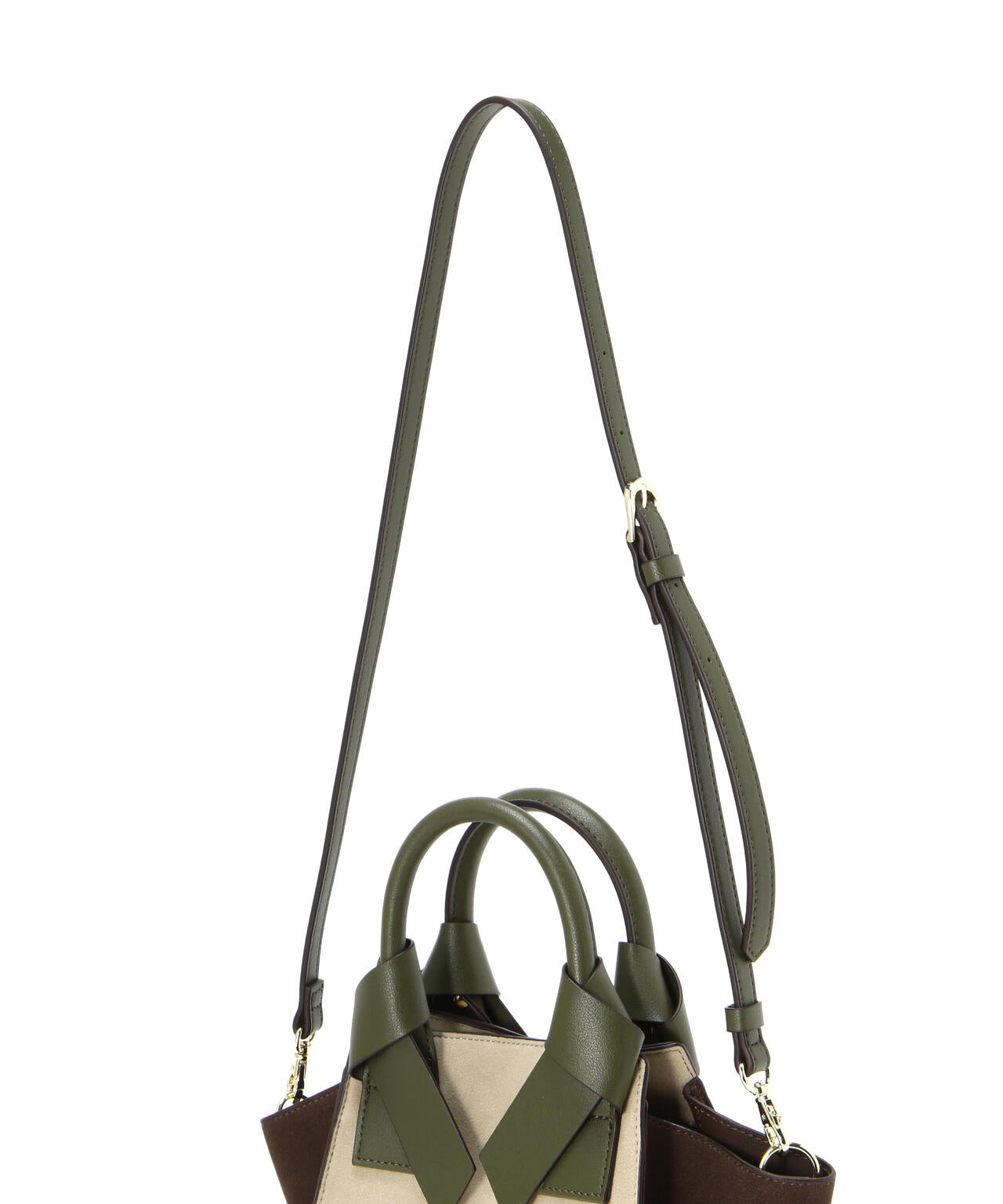 リボンハンドルトートバッグ