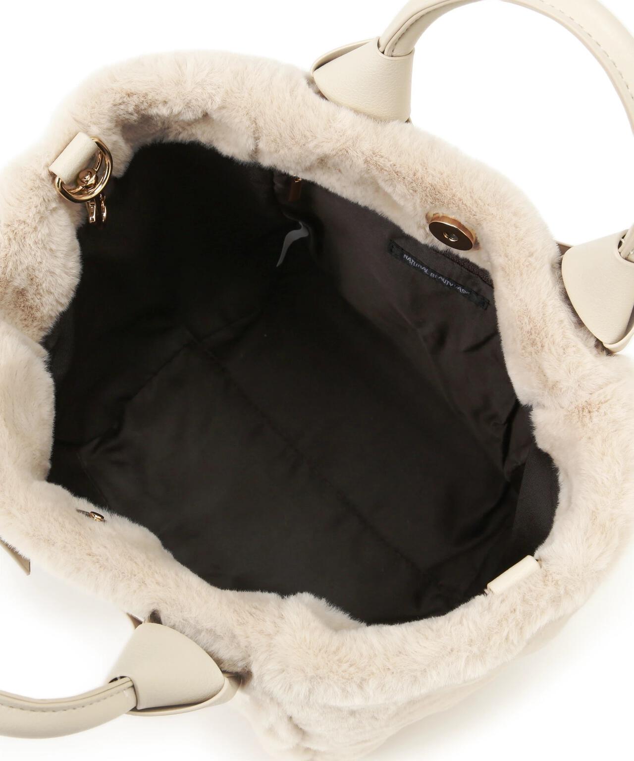 ヘアリーリボントートバッグ