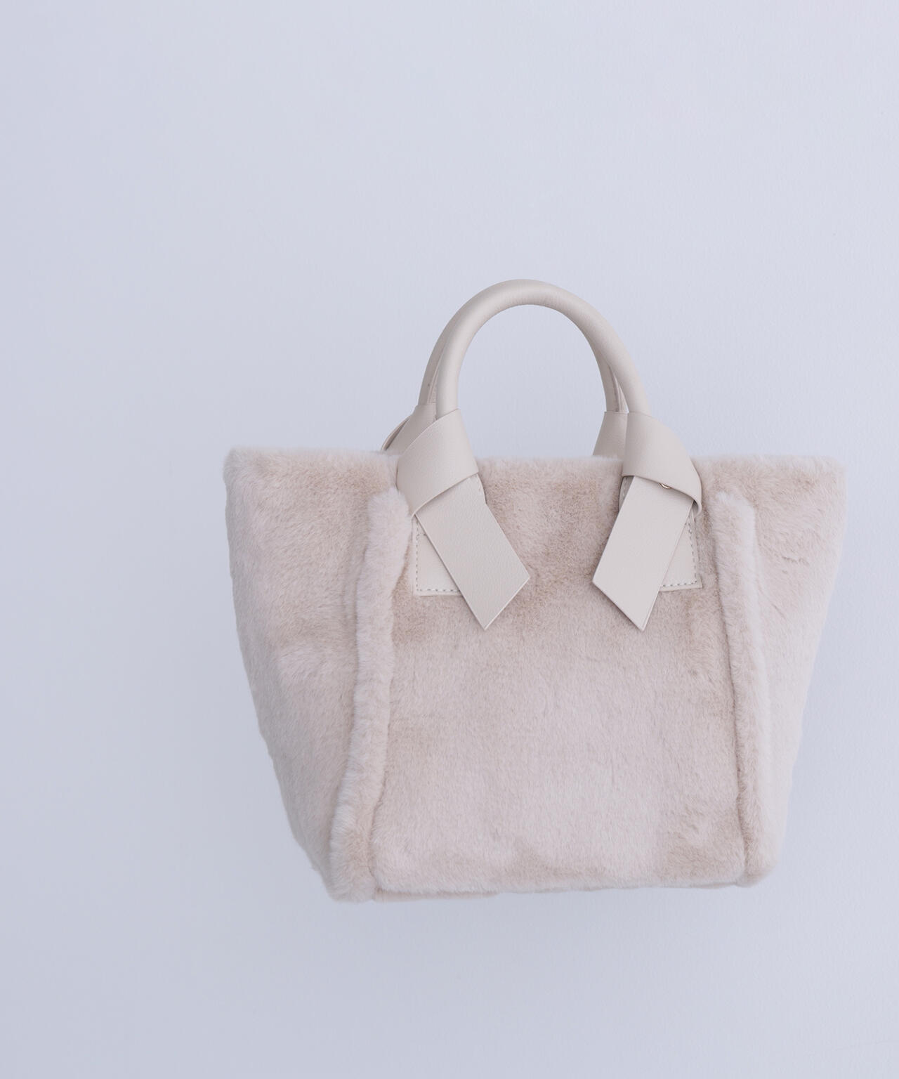 ヘアリーリボントートバッグ