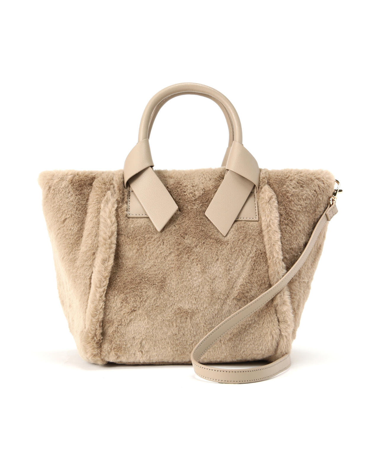 ヘアリーリボントートバッグ