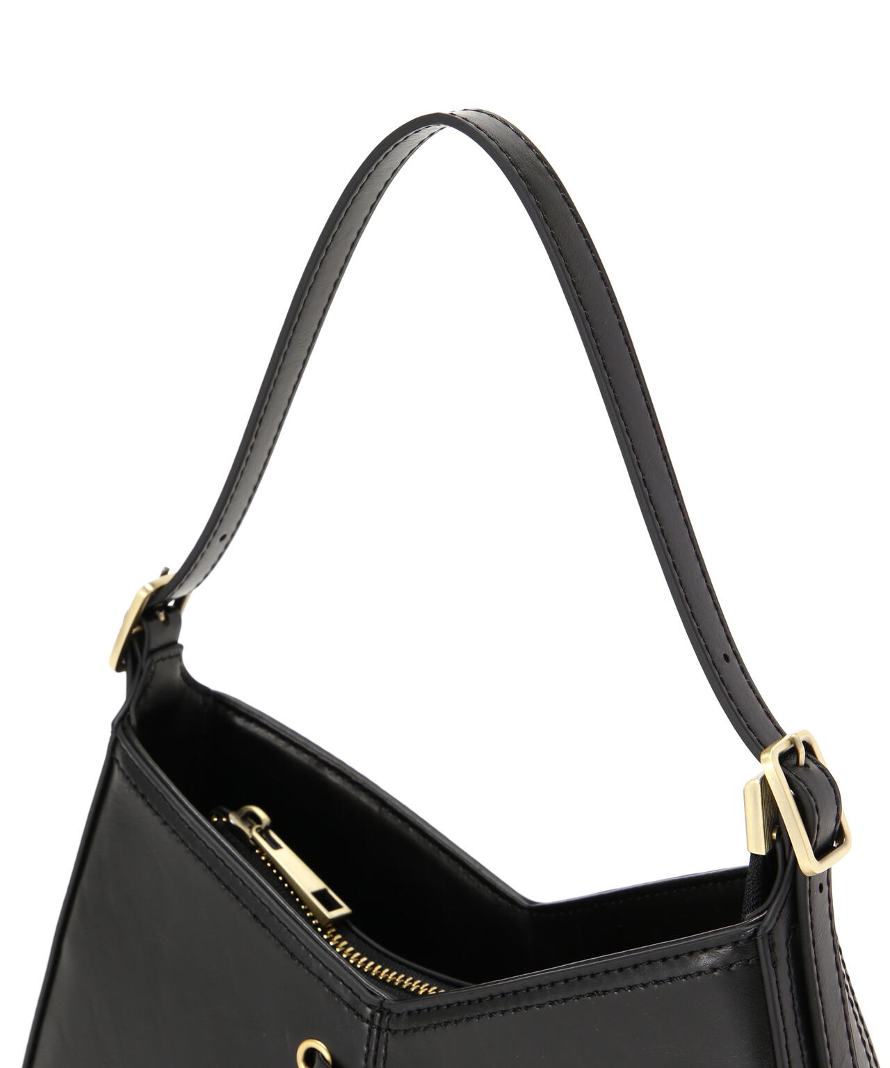 レースアップミニショルダーバッグ