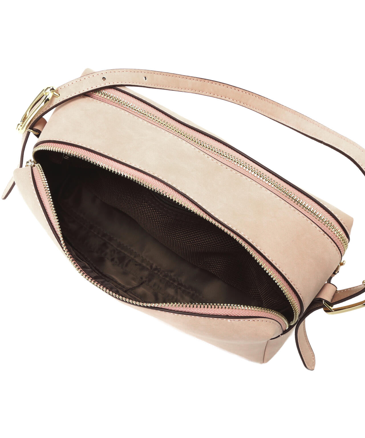 ツーコンパートメントショルダーバッグ