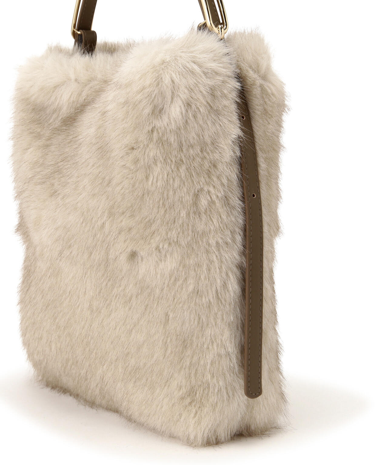 【Oggi掲載】フェイクミンクワンショルダーバッグ