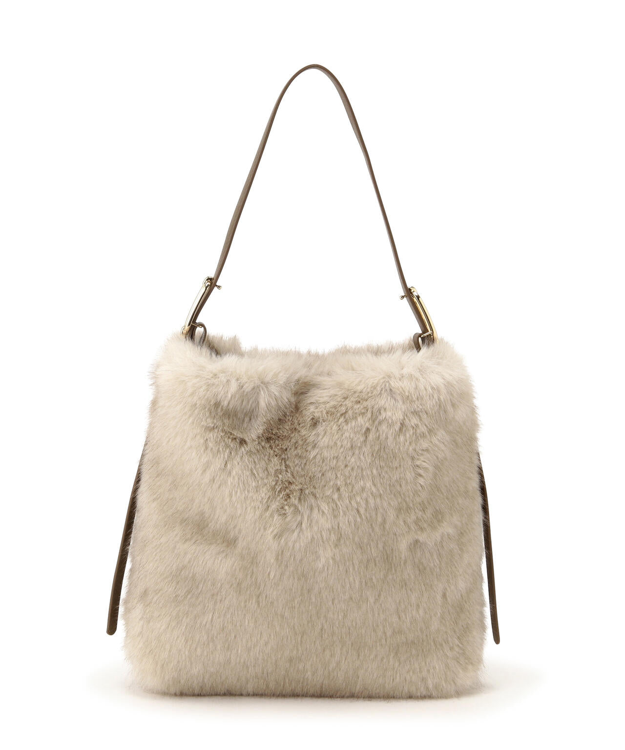 【Oggi掲載】フェイクミンクワンショルダーバッグ