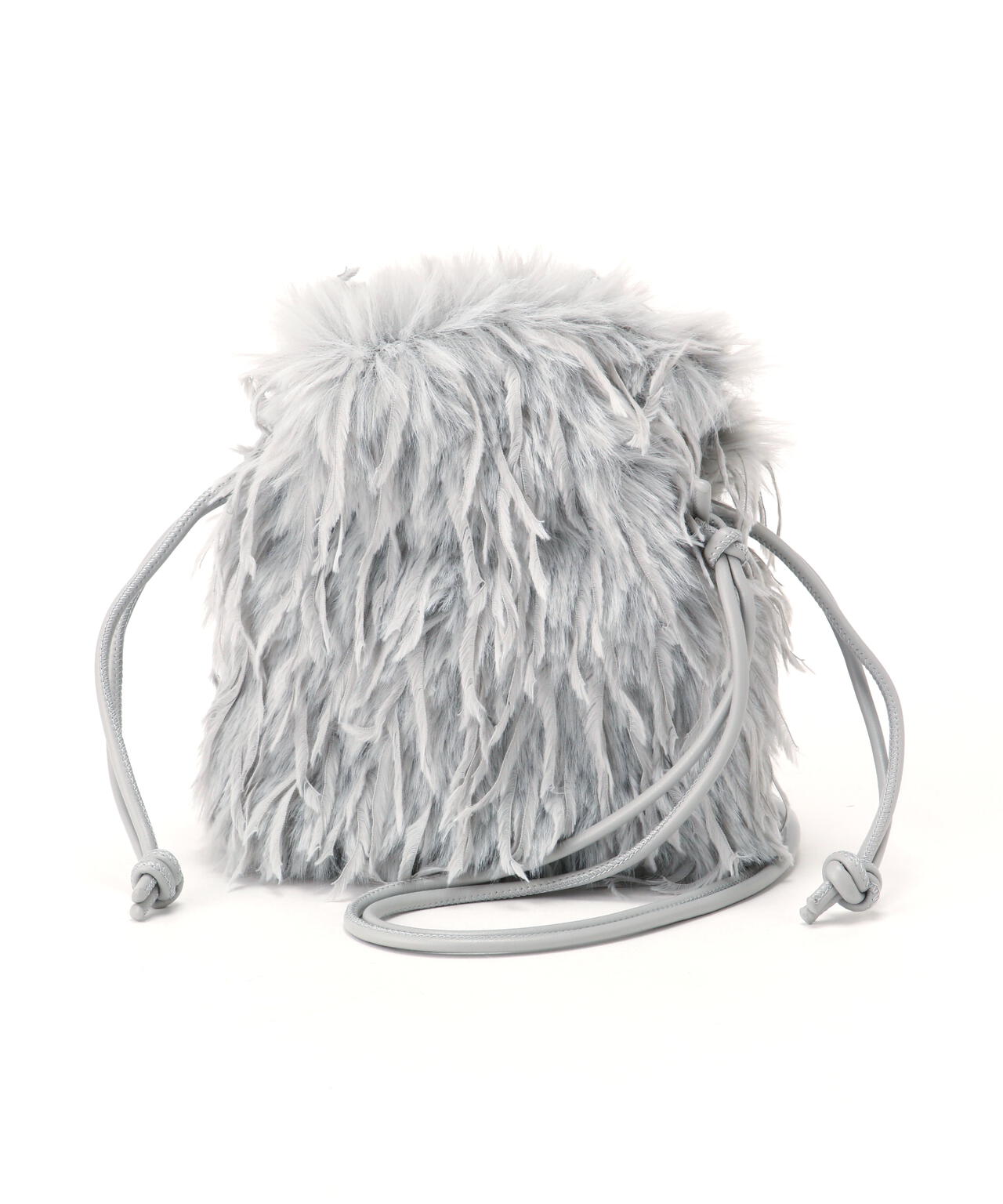 フェイクフェザードロストバッグ