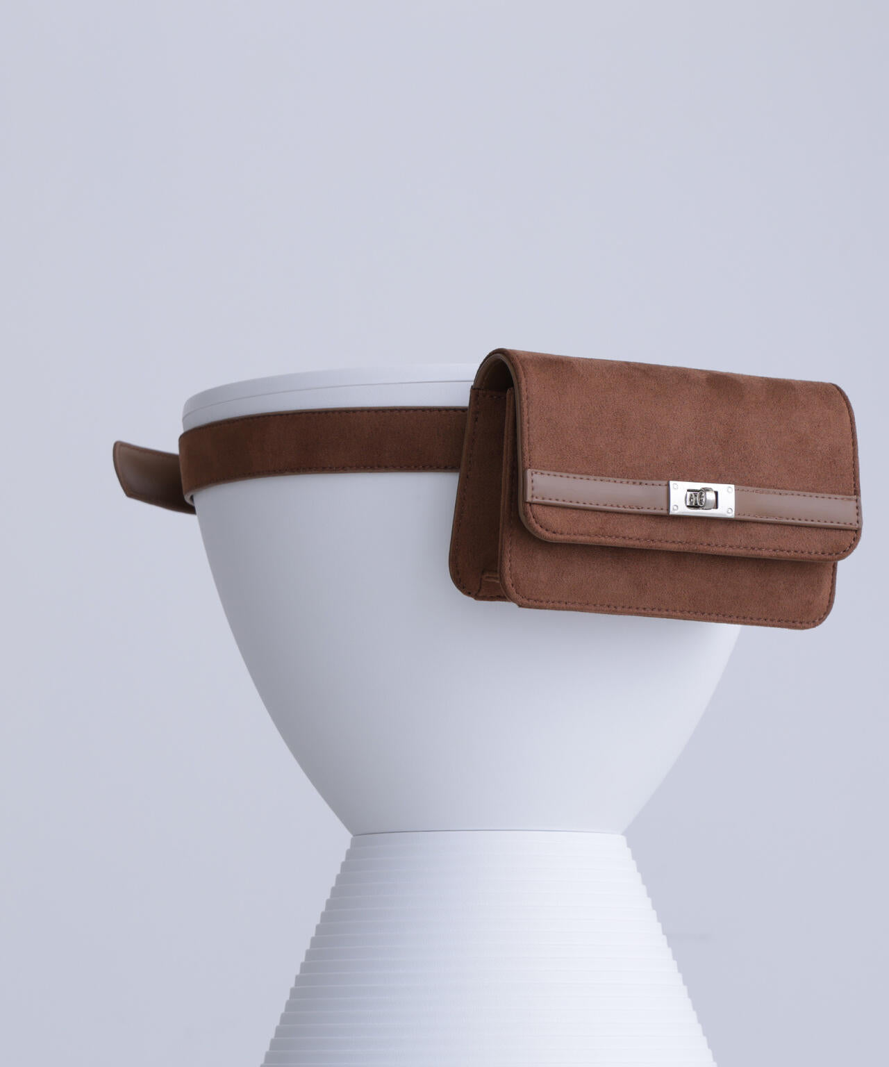 【Oggi掲載】スウェードタッチベルトポーチ