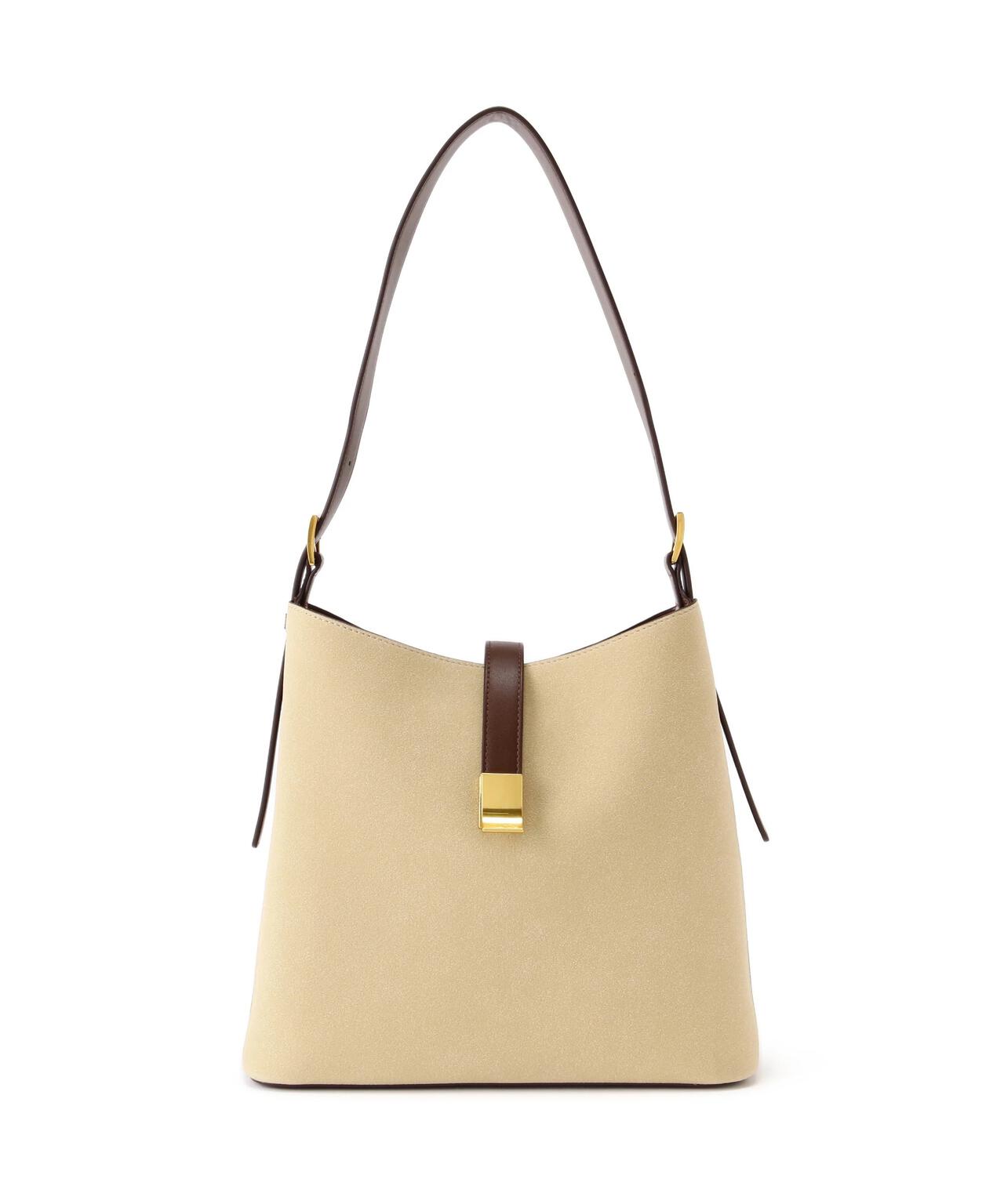 【Oggi掲載】スウェードコンビワンショルダーバッグ