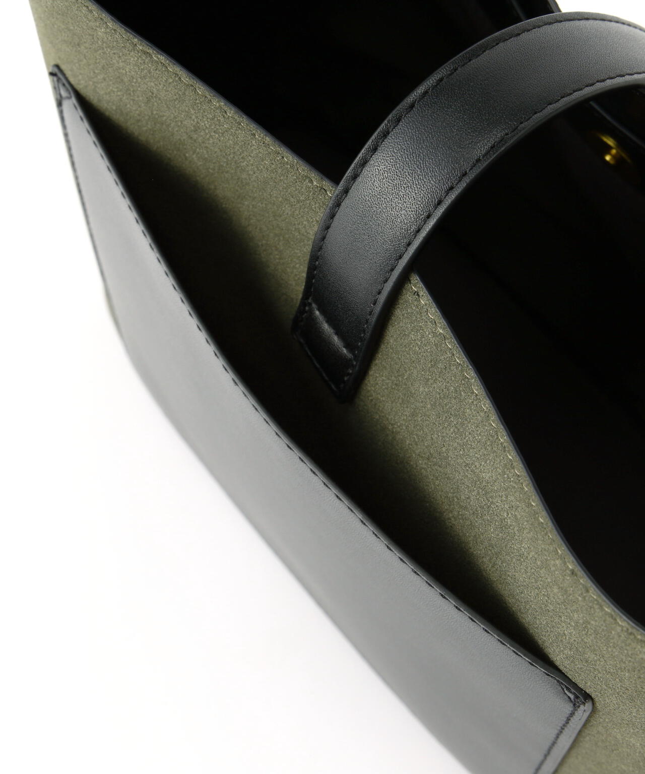 【Oggi掲載】スウェードコンビワンショルダーバッグ