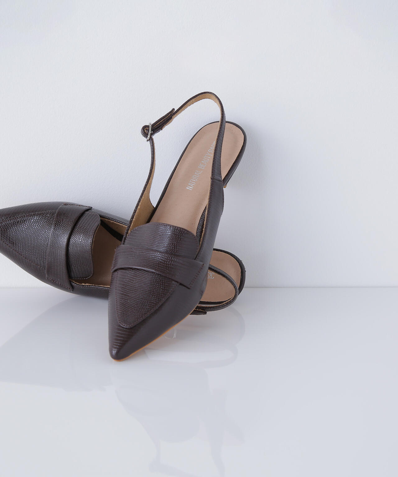 【Oggi掲載】スリングバックローファー