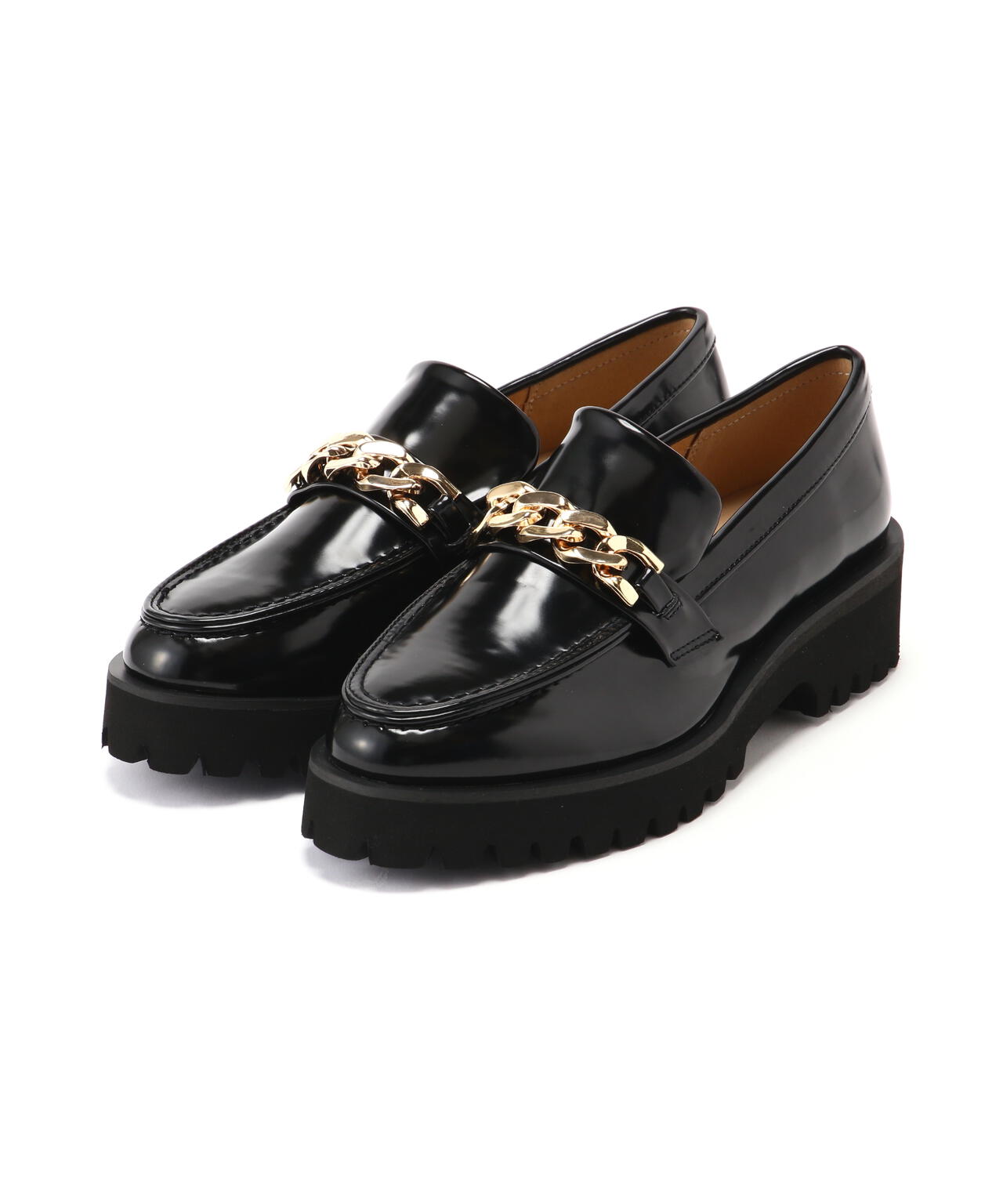 ボリュームソールローファー