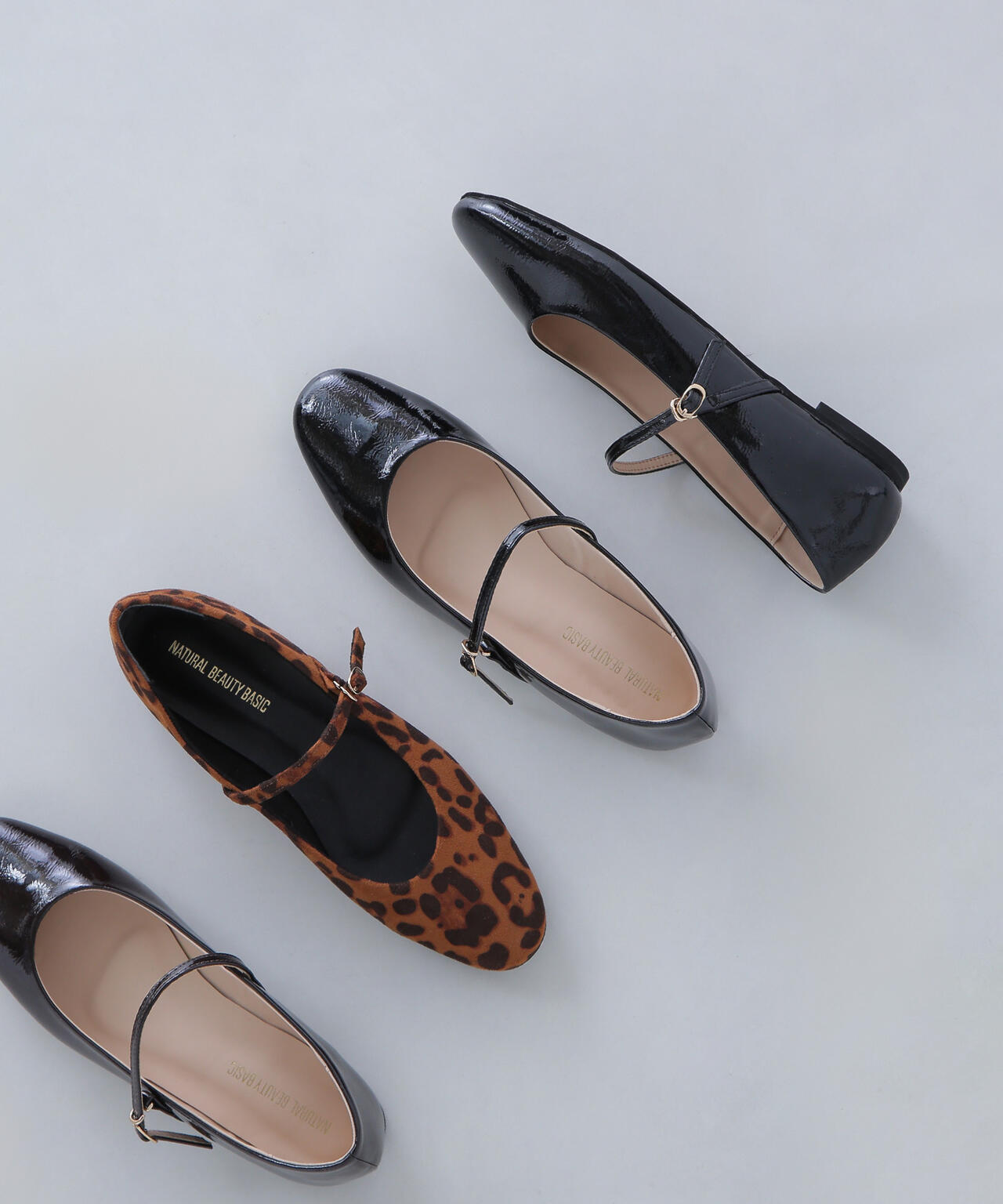 【sweet掲載】ベアソールフラットバレエシューズ